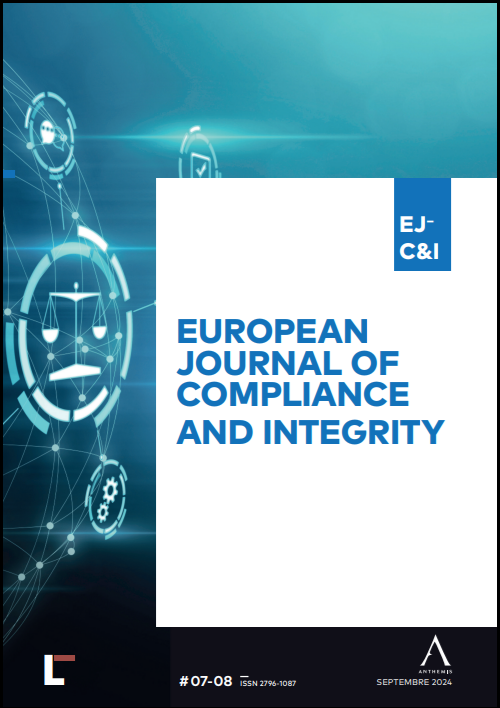 European Journal of Compliance & Integrity #7-8