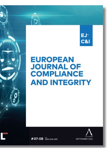 [EJCI7-8] European Journal of Compliance & Integrity